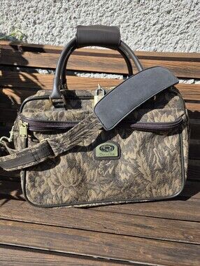 Oscar de la Renta Floral Tapestry Travel Weekender Carry-On Bag
